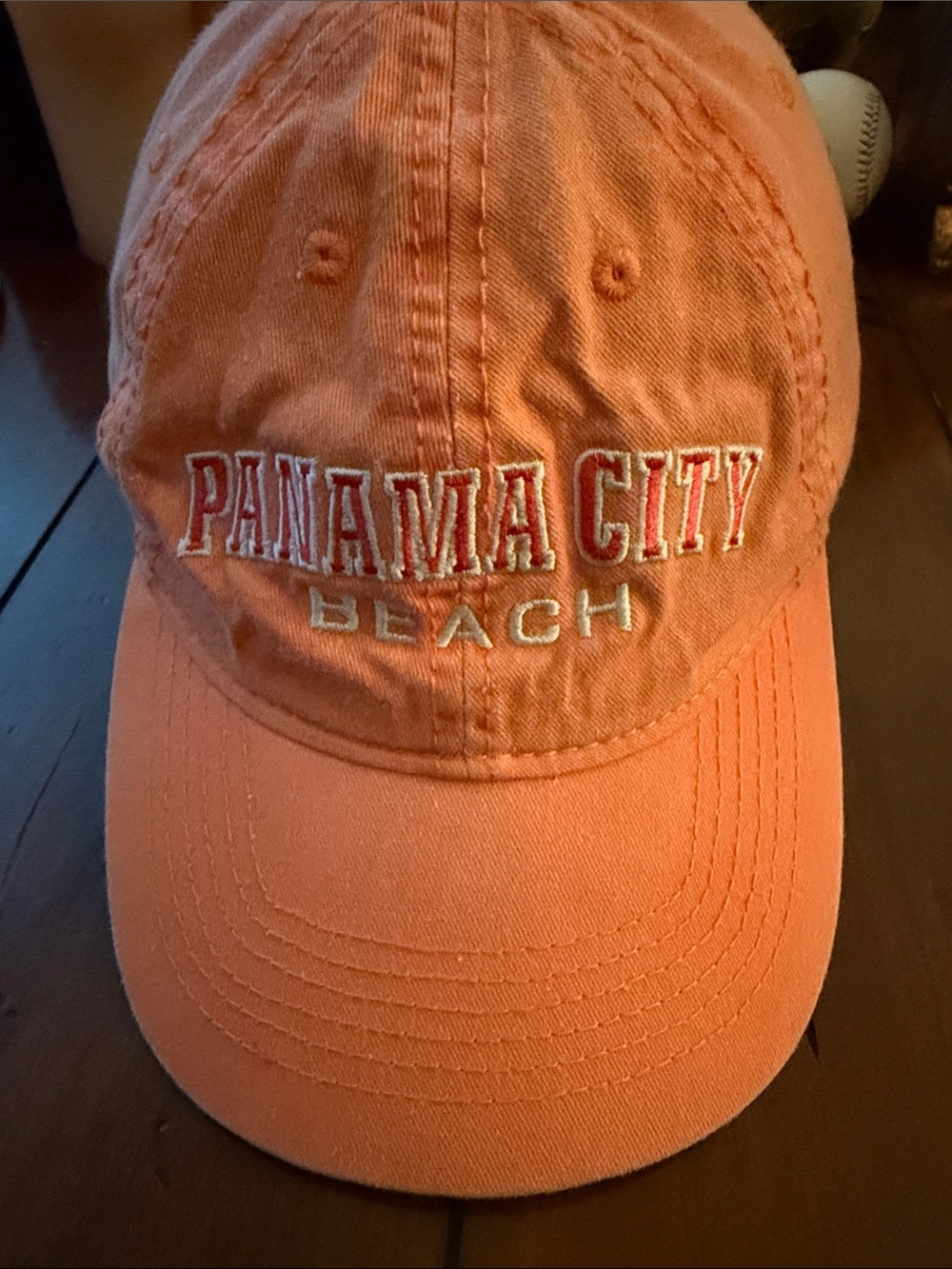 Panama City Beach Kids Coral Baseball Cap